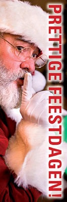 Klika - Raambiljet thema PRETTIGE FEEST kerstman