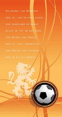 Klika - Raambiljet thema ORANJE VOE afm. 50x94cm
