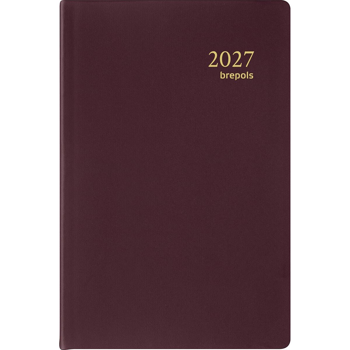 Brepols - Agenda Delta Seta 6 Sprachen, Bordeaux, 2026