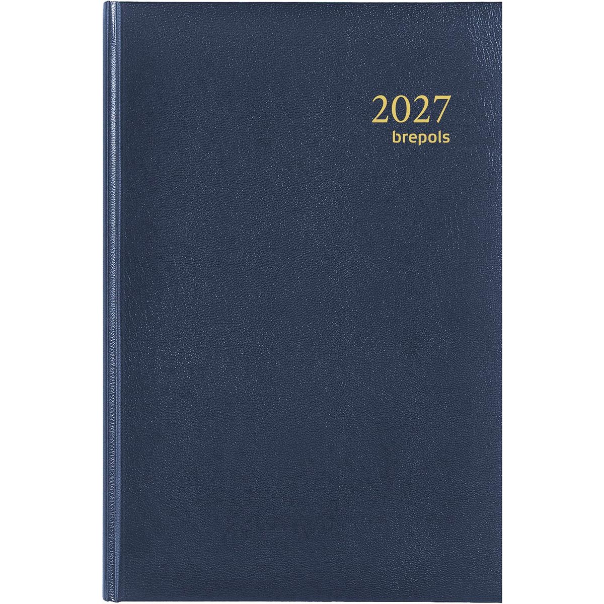 Brepols - Agenda 2026 Saturn Luxury 1 Tag/1 Seite blau