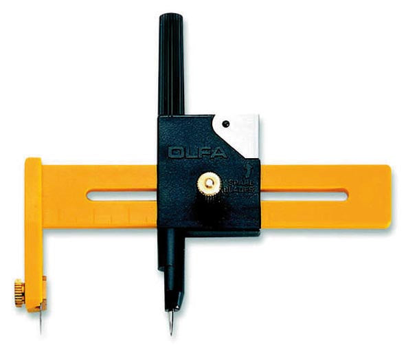 Olfa - Schneidmesser Zirkelschneider cmp-1 Kreisschneider