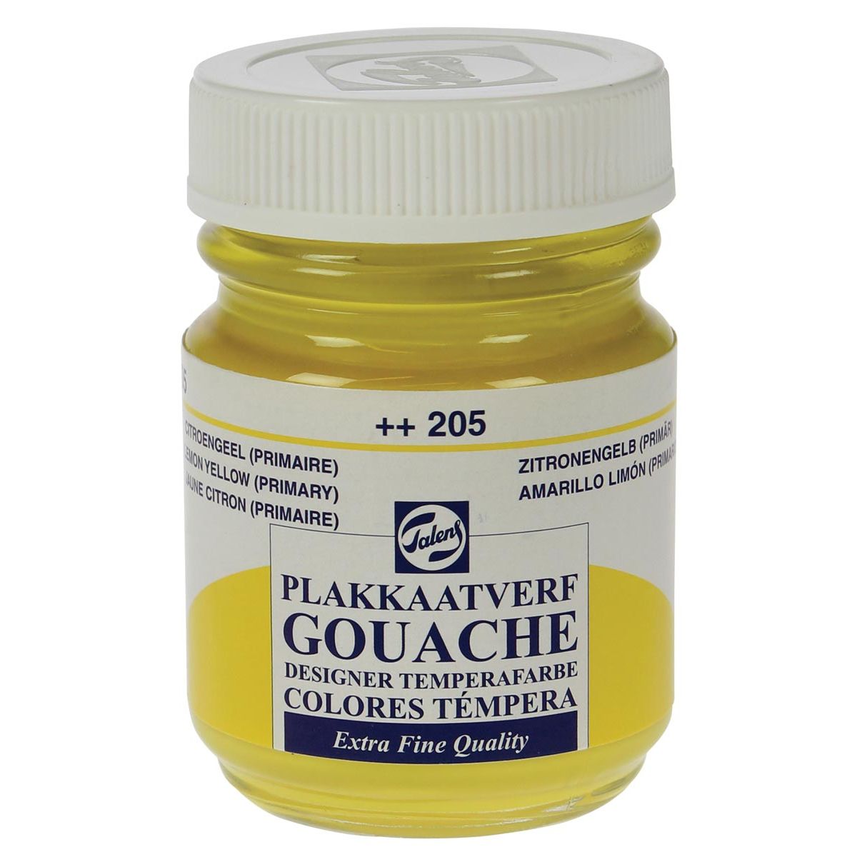 Talens - Plaque Vef Extra Fine 50 ml Flasche, zitronengelb