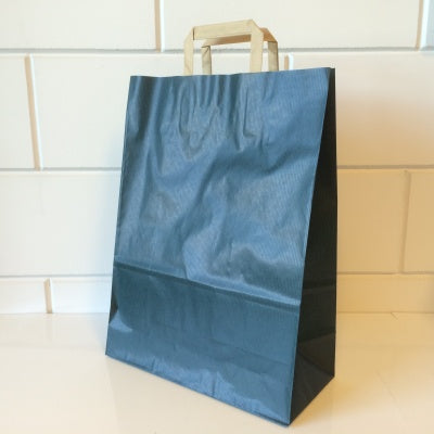 Klika - Tragetaschen blau Kraft 32/15x43cm 250St 2 Stück