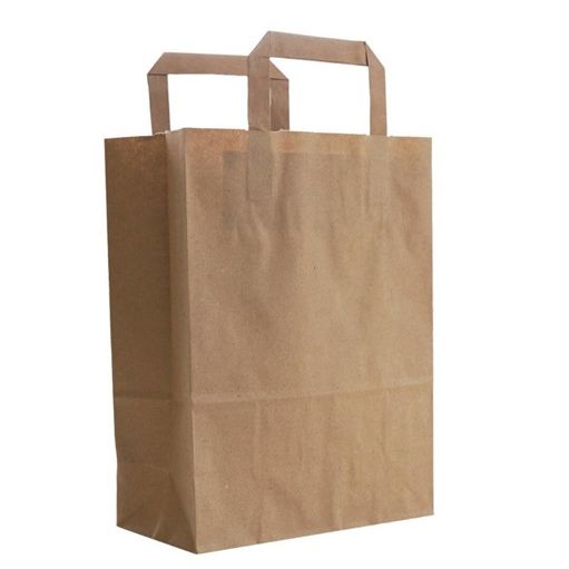 Klika - Tragetaschen braun Kraft 44/17x48cm 150St 2 Stück