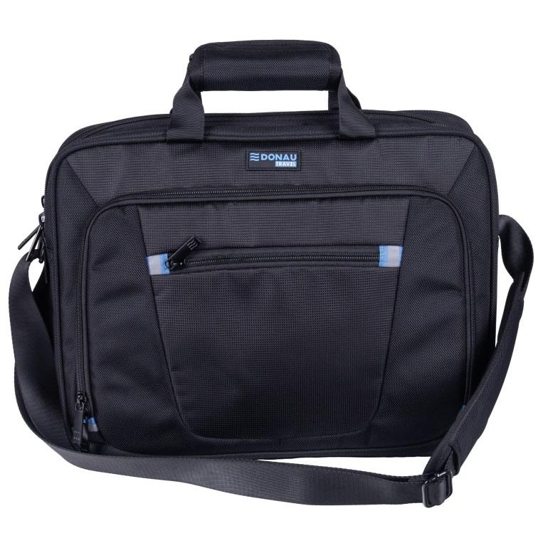 Donau Travel - Laptoptasche Zürich, 12 l, 15,6 Zoll, schwarz