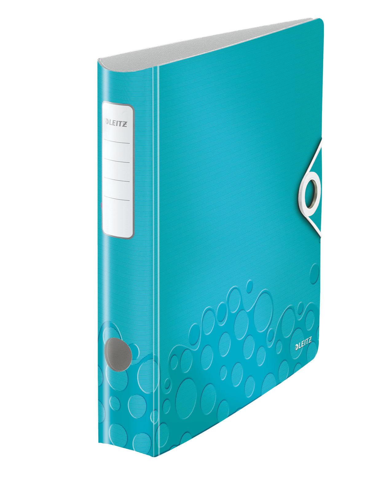Leitz - WOW Ordner Active Rücken 6,5 cm, eisblau,