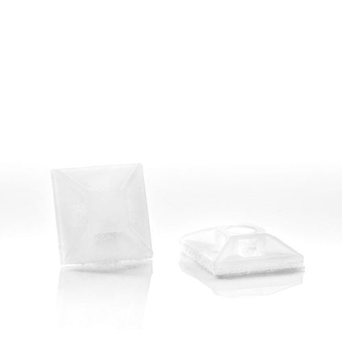 Klika - Plakzadel 12x12 mm naturel 100 stuks