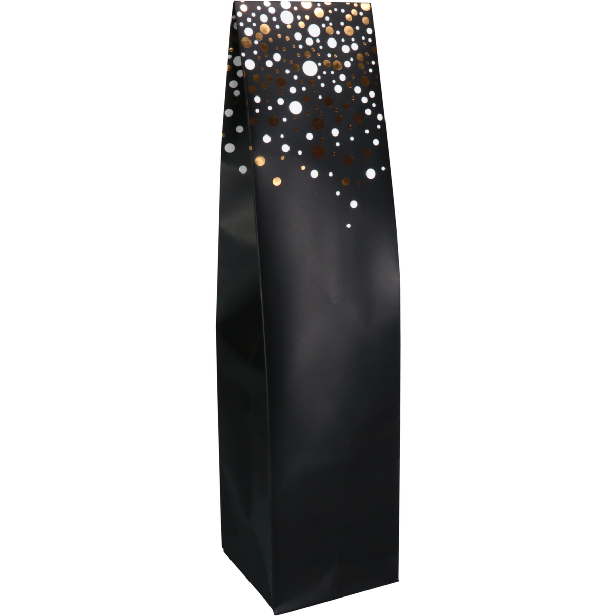 Klika - Fleszak | 9.5x41x9.5cm | Party Spot-On | papier | zilver/goud/zwart | 200 stuks