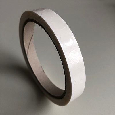 Klika - Etikett 10 mm rund transparent 5000 Stück