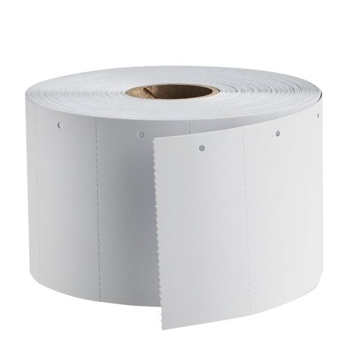 Klika - Hängeetikett auf Rolle 90x45mm, blanko, 1000er-Rolle