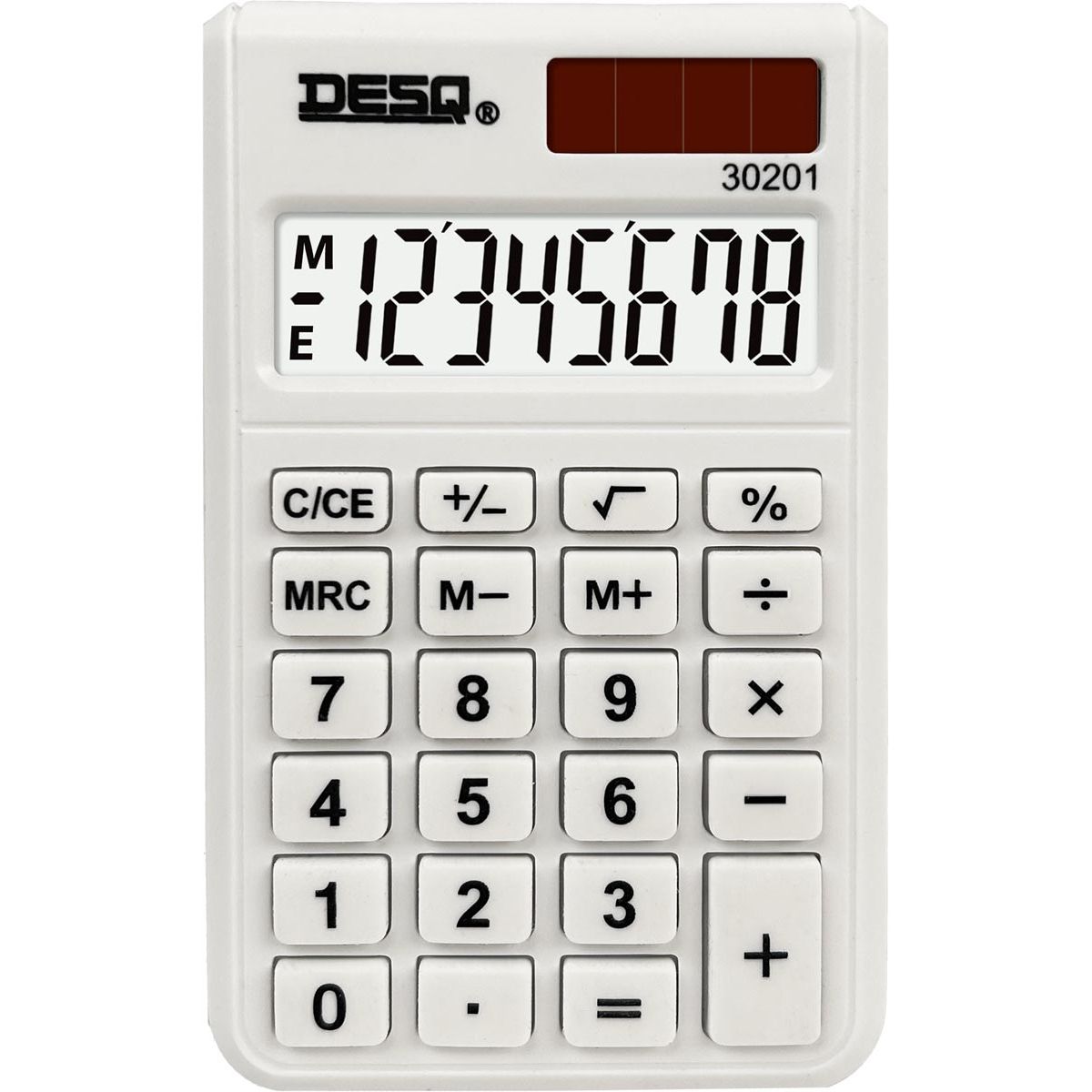 Desq - zakrekenmachine 30201, wit