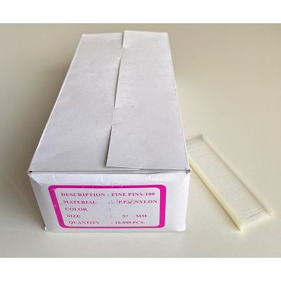 Klika - Textilnadeln 35mm fein 100/Clip Nylon 13 Stück
