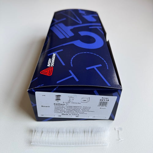 Dennison - -Stifte 15 mm Standard PP 5000 Stück 10 Stück
