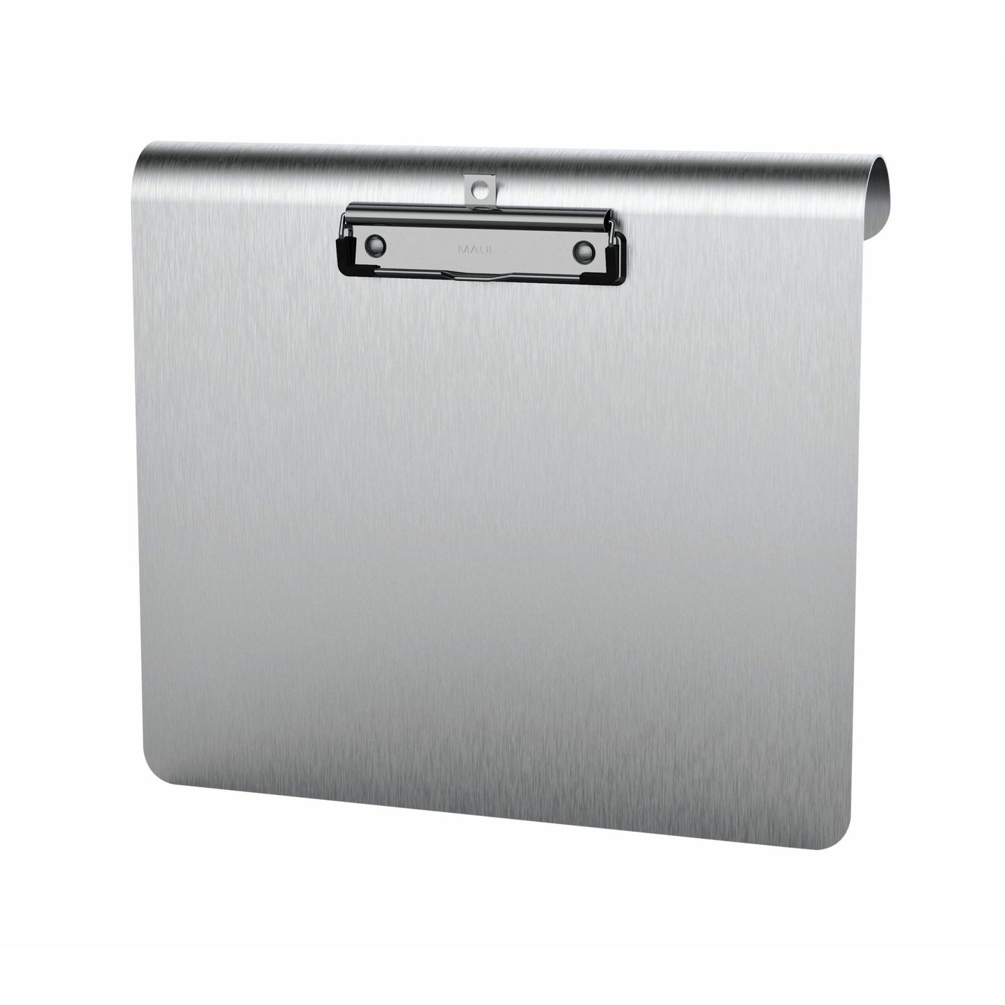 Maul - Klemmbrett Medic A4 quer mit Bogen aus Aluminium mit Edelstahlklemme