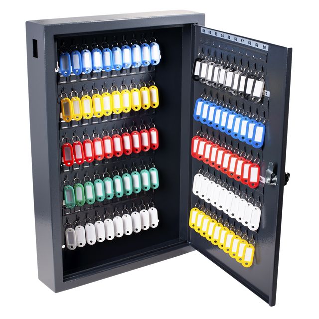 Pavo - Schlüsselschrank Deluxe 100 Haken 550x380x90mm