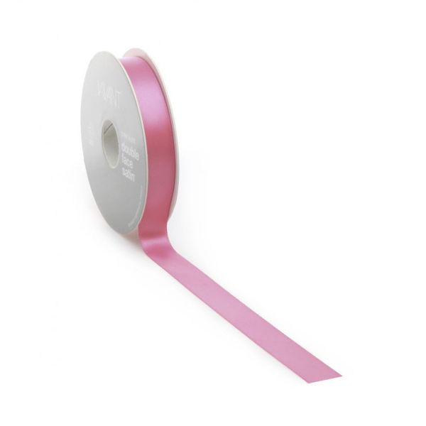 Satinband PREMIUM Double Face 16 mm x 25 Meter Magenta