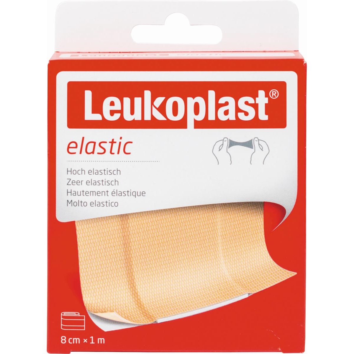 Leukoplast - elastisches Pflaster, 8 cm x 1 m