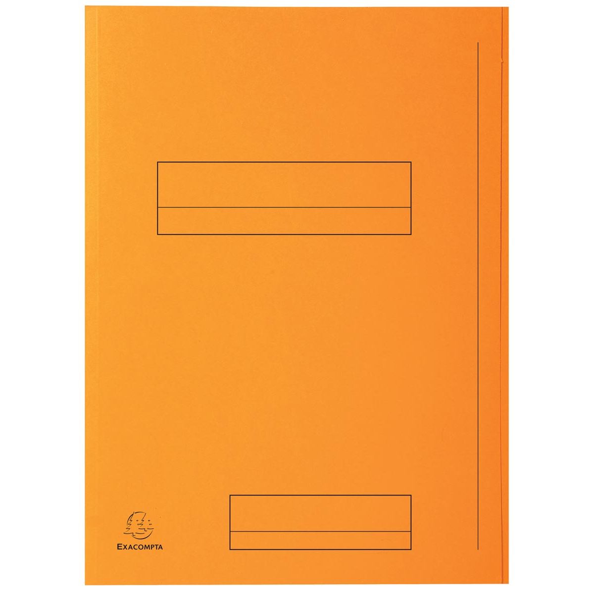 Exacompta - Aktenordner Super 210, Packung à 50 Stück, orange