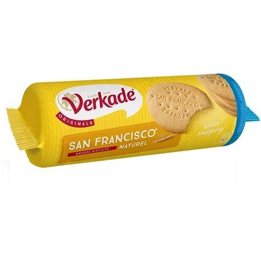 Verkade - San Francisco koekjes natural, pak van 250 gram