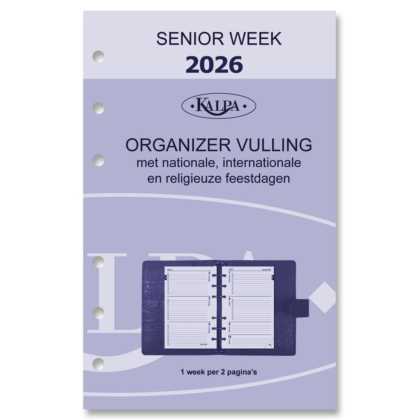 Kalpa - Agendafüllung 2026 Senior 7 Tage/2 Seiten