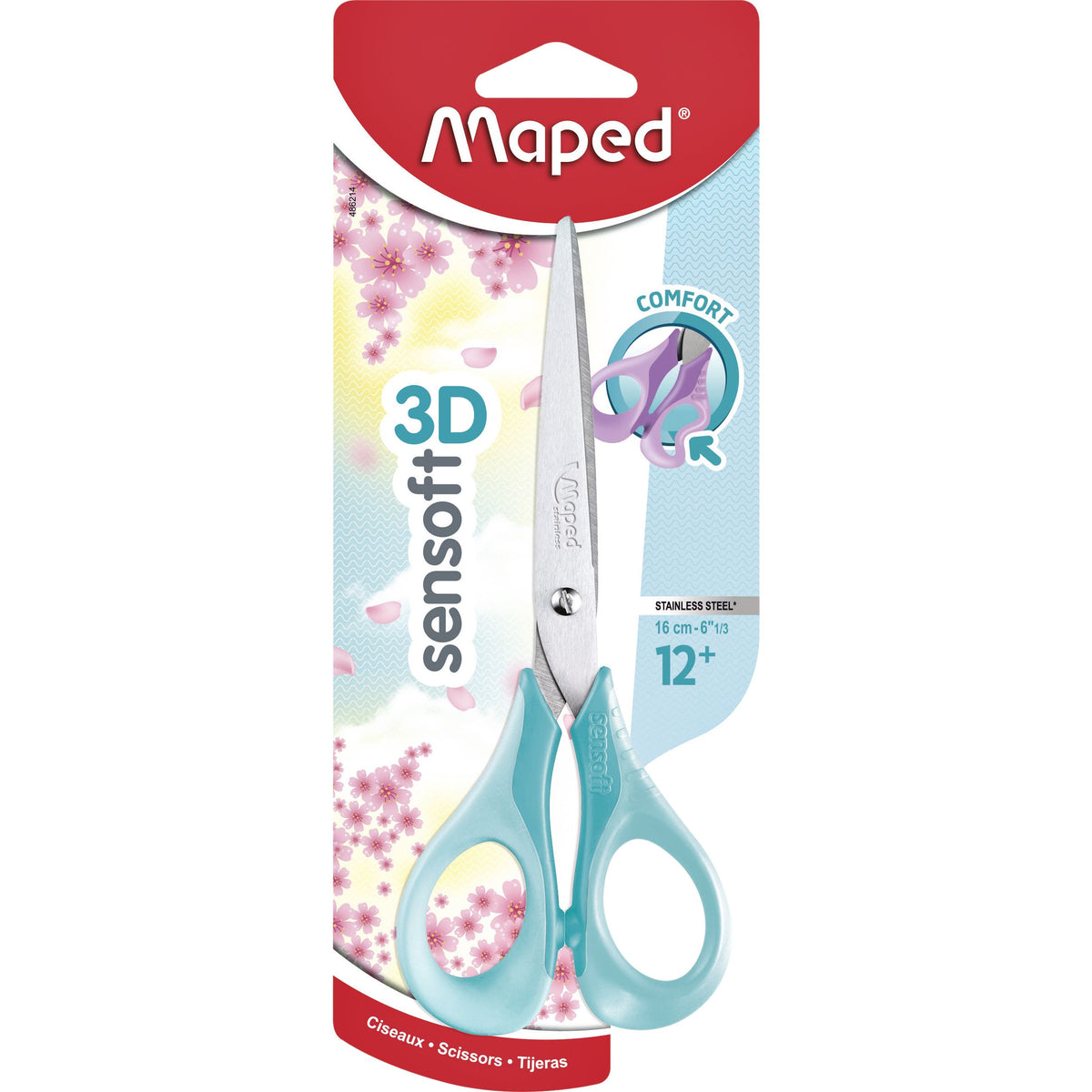 Maped - Schere Sensoft 16cm Pastell sortiert