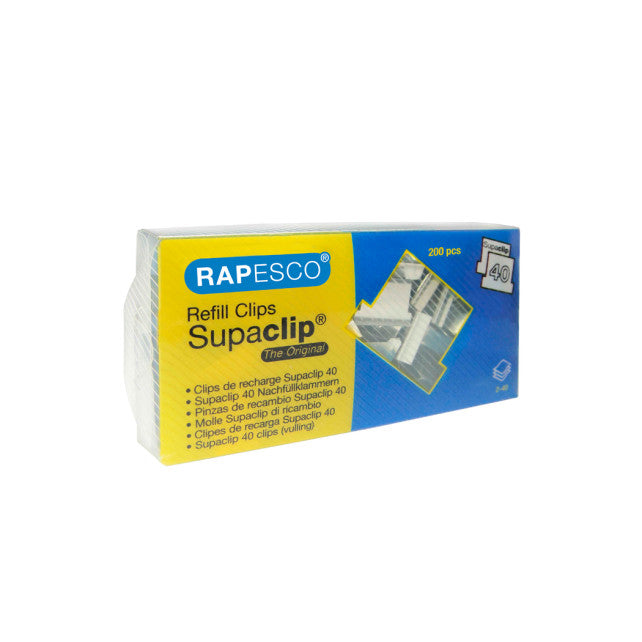 Klika - Supaclip 40 Refills 2-40vel 200st metaal