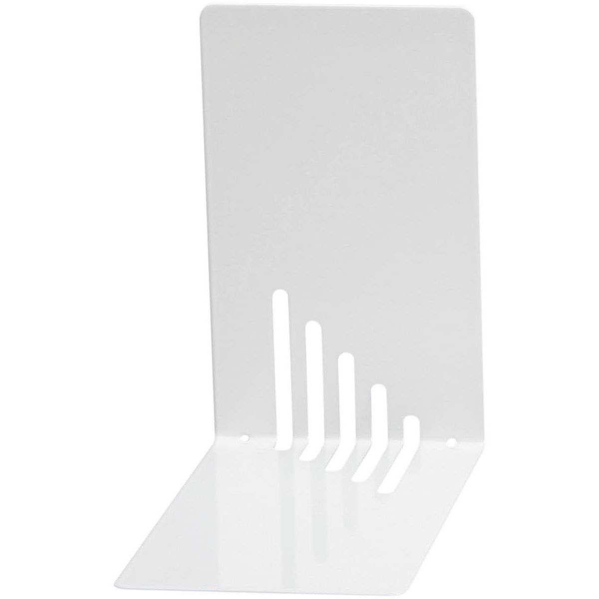 Maul - Buchstütze aus Metall 14X8,5x14cm Set 2 weiß