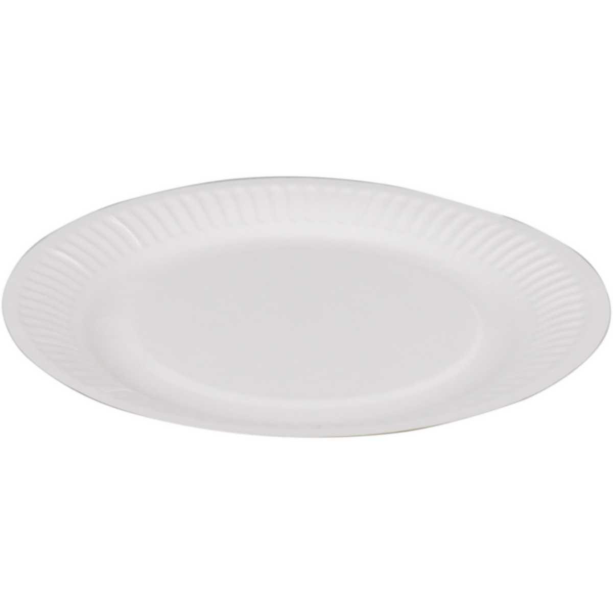 Depa - Bord | rond | 1-vaks | karton | Ø18cm | wit | 240 stuks