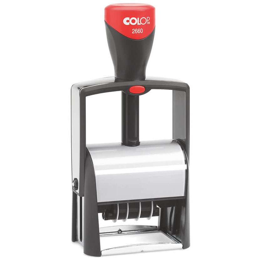 Colop - Word-Datumsstempel Heavy Duty 2660 Classic Line individualisierbar
