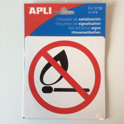 Klika - Pictogram Verboden voor open vuur