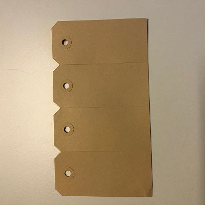 Klika - Manila-Etiketten 50x110 mm / Nr. 4,5 1000 Stück 5 Stück
