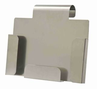 Klika - Klembord aluminium A4 liggend rond