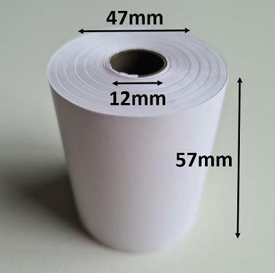 Klika - Thermorolle 57x47x12 mm weiß BPA-frei 180 Stück