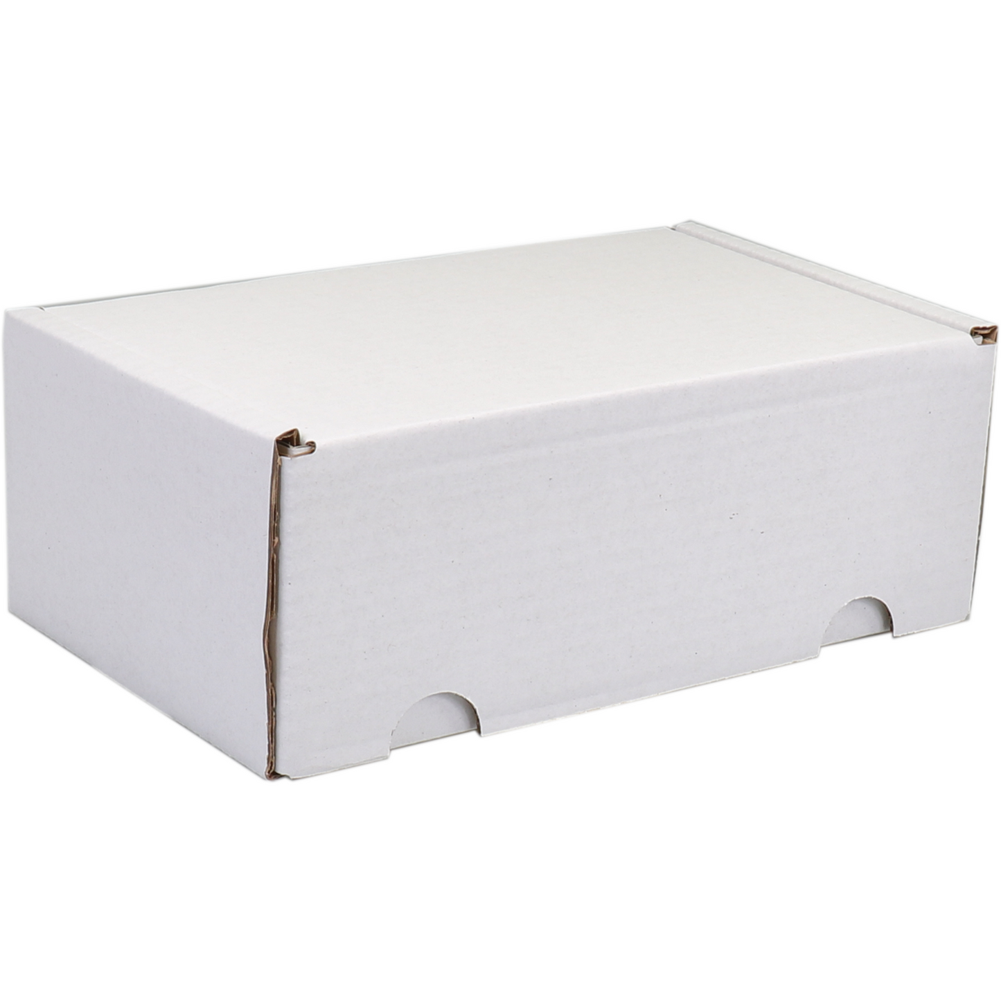 SendProof® - Postpaketkasten | Wellpappe | 110x180x71mm | gestanzt | weiß | 25 Stück