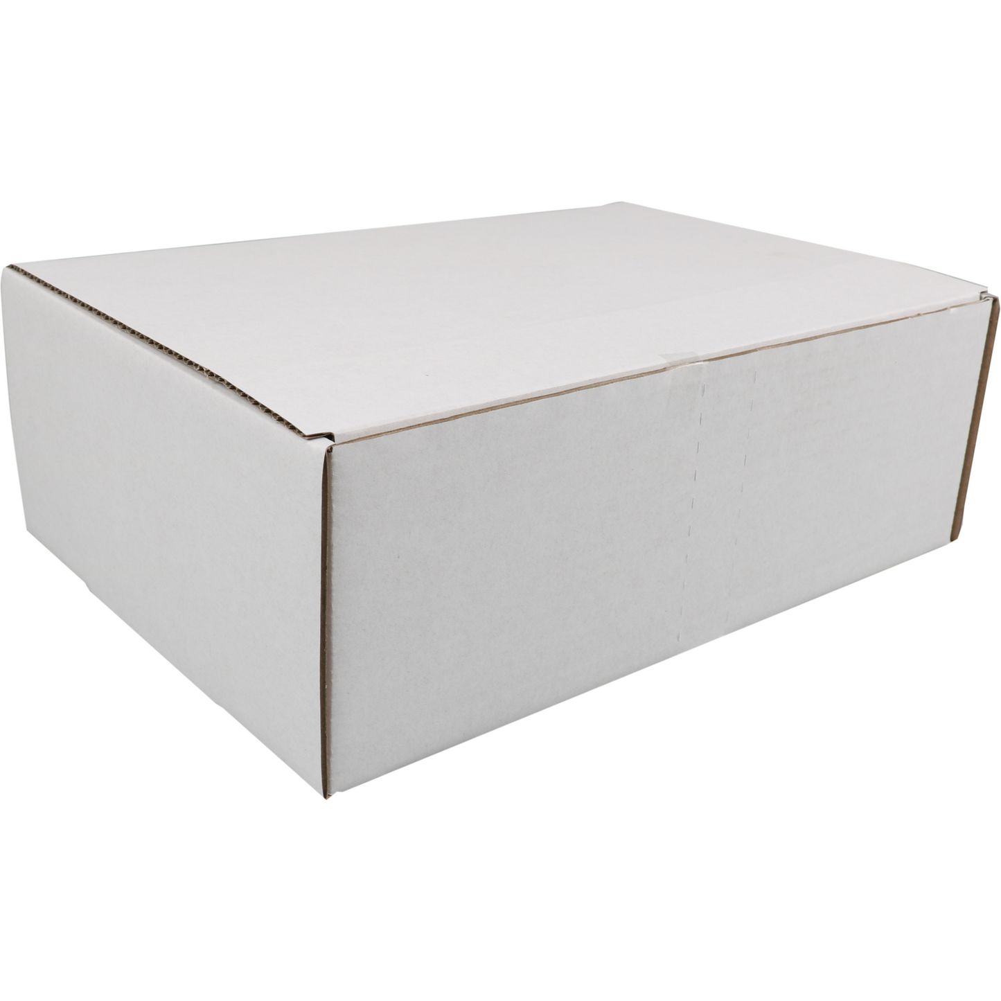 SendProof® - Postpaketkasten | Wellpappe | 302x215x105mm | gestanzt | weiß | 25 Stück