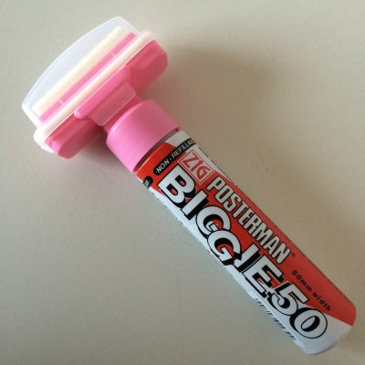 Posterman - Biggie extra breit 50 fl. Rosa 14 Stück
