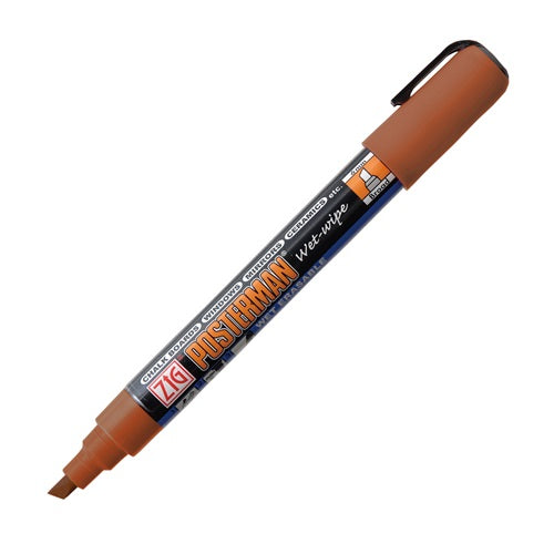 Klika - ZIG Posterman WetWipe PMA-550 bruin X