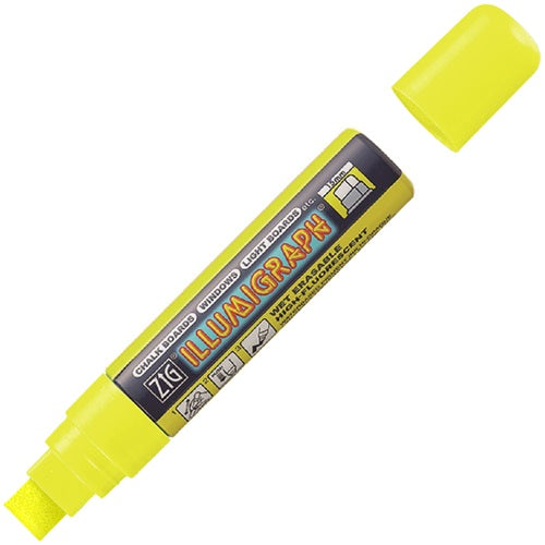 Klika - ZIG Illumigraph PMA-720 krijtstift geel