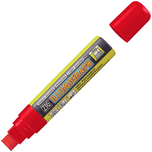 Klika - ZIG Illumigraph PMA-720 krijtstift rood