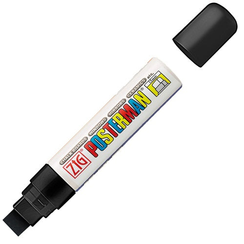 Klika - Posterman PMA-120 breed 7-15 mm zwart