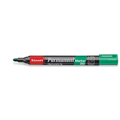 Klika - Luxor 250 groen permanent marker 1-3 mm