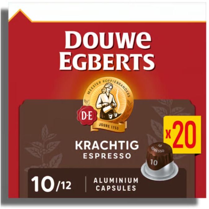 Douwe Egberts - Espresso koffiecapsules, pak van 20 stuks