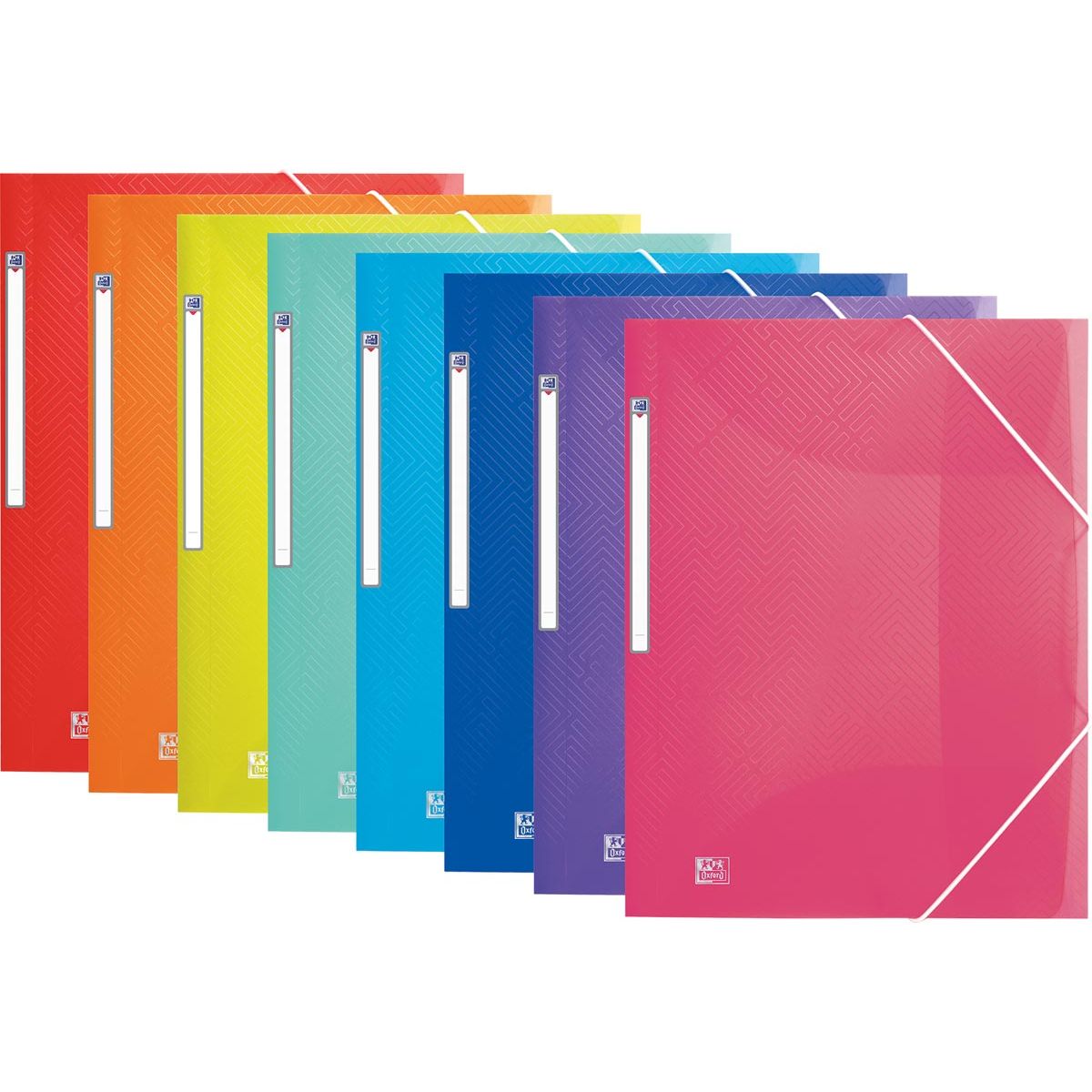 Oxford - Urban Elasto-Ordner, für ft A4, verschiedene transparente Farben