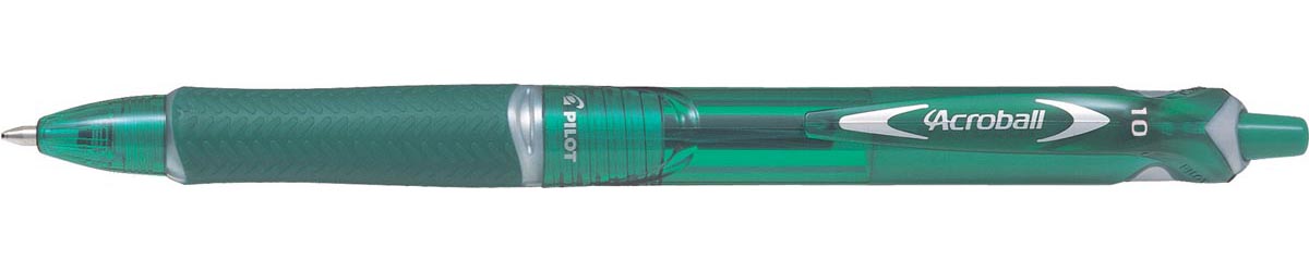Pilot - Acroball Begreen Kugelschreiber, mittlere Spitze, 0,3 mm, grün