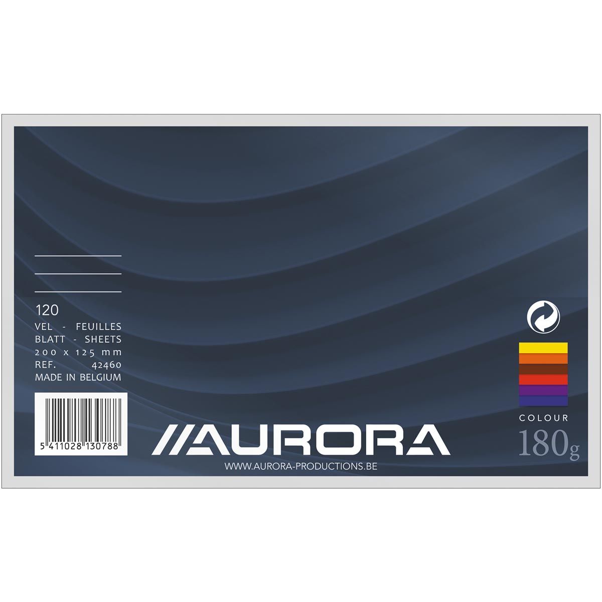 Aurora - farbige Karteikarten Ficolor