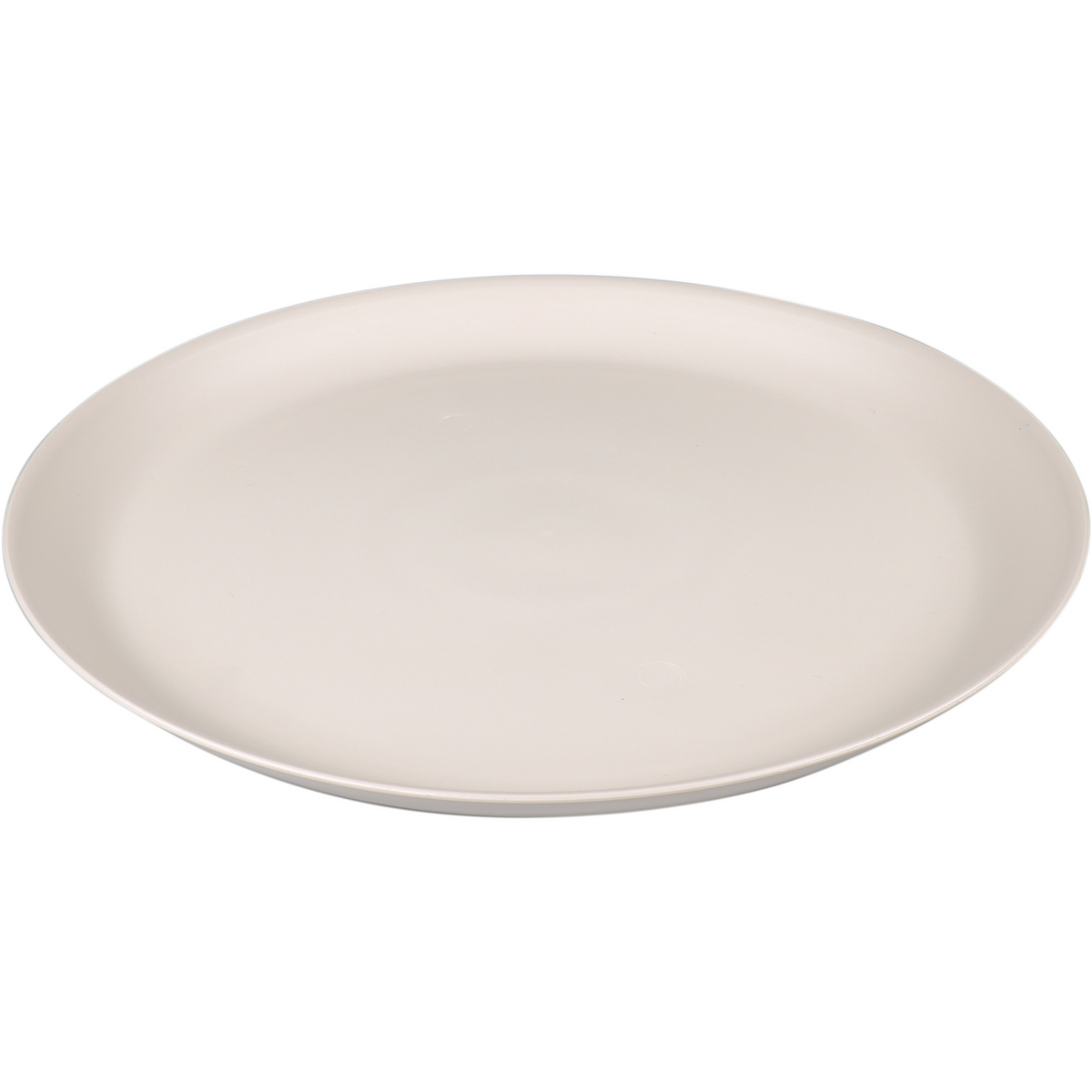 Goldplast - Bord | Mineral | reusable | onbreekbaar | rond | 1-vaks | pP | Ø27.5cm | taupe | 54 stuks