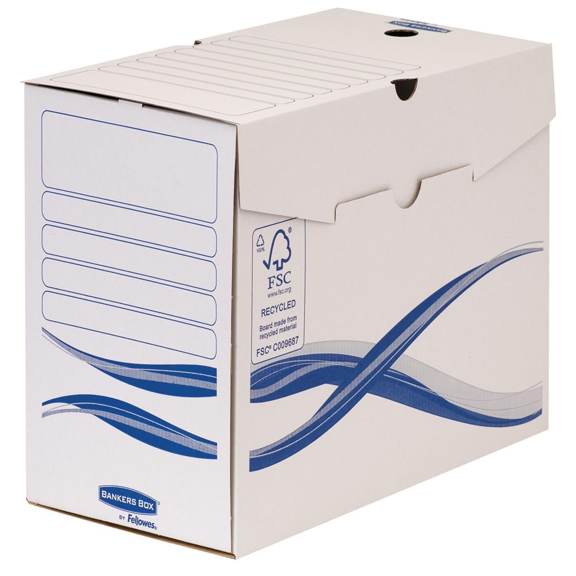 Bankers Box – Basic, Transfer-Archivbox, ft A4+, 15 cm Rücken