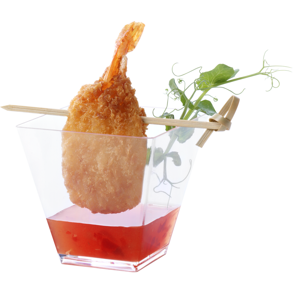 Depa - Amuse bakje | 90ml | 55x55mm | vierkant | PS | transparant | 500 stuks