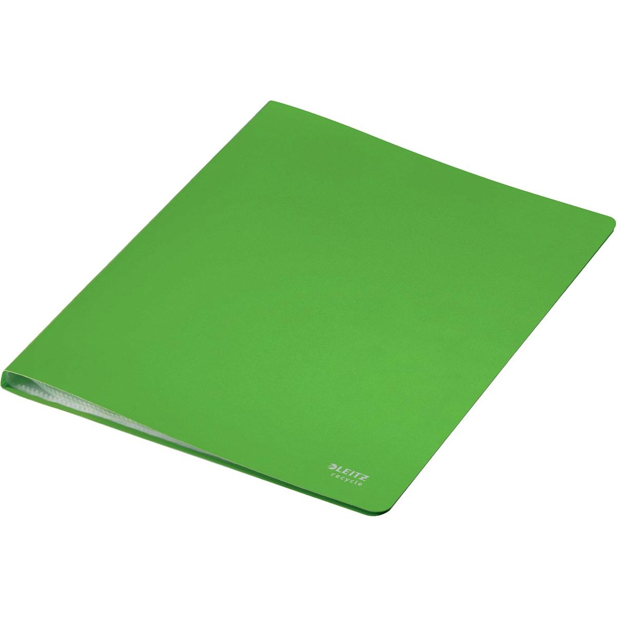 Leitz - Recycle lbum, ft A4, 20 hoezen, groen