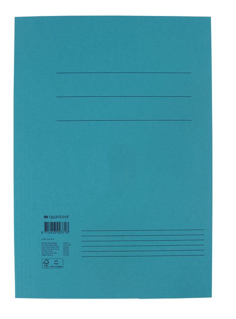 Quantore - Aktenordner Folio 300gr blau | 10 Stück